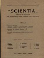 Scientia vol. 107/I-II-1972