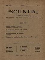 Scientia I-III vol. 108/1973