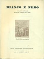 Bianco e Nero. Anno XI. N 4. Aprile 1950