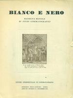 Bianco e nero. Anno XI. Numero 12. Dicembre 1950