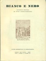 Bianco e nero. Anno X - Numero 10 - Ottobre 1949