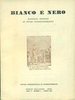 Bianco e nero. Anno X. Numero 4. Aprile 1949