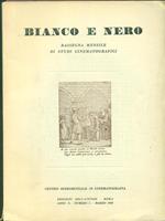 Bianco e nero. Anno X. Numero 3. Marzo 1949