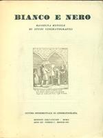 Bianco e nero. Anno XII. Numero 5. Maggio 1951