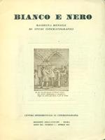 Bianco e nero. Anno XII - Numero 4 - Aprile 1951