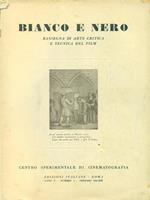 Bianco e nero. Anno V. Numero 1. Gennaio 1941