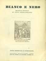 Bianco e nero. Anno XII - Numero 11-12 - Novembre-dicembre 1951