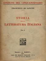 Storia della letteratura italiana vol. I