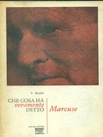 Che cosa ha veramente detto Marcuse