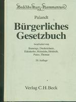 Burgerliches Gesetzbuch. 50 Auflage