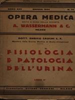 Fisiologia e patologia dell'urina. libro secondo