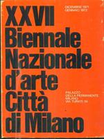 XXVII Biennale Nazionale d'arte Città di Milano