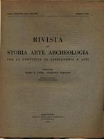 Rivista di storia arte archeologia per le province di Alessandria e Asti. Annate LVII-LVIII/1948-49