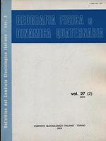 Geografia fisica e dinamica quaternaria vol. 27