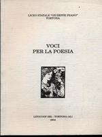 Voci per la poesia 2004