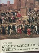 Kunstgeschichtliche Studien zu Renaissance und Barock