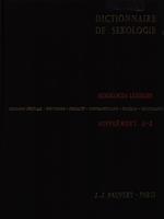 Dictionnaire de sexologie - sexologia lexicon/supplement 2vv