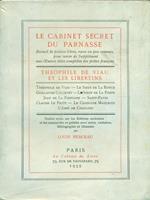 Le cabinet secret du parnasse. Theophile de viau et les libertins