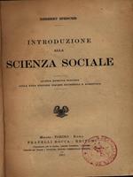 Introduzione alla scienza sociale