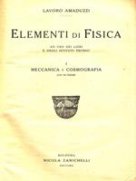 Elementi di fisica 1. Meccanica e cosmografia