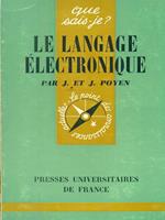 La langage electronique