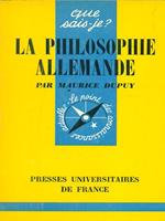 La philosophie allemande