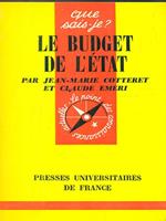 Le budget de l'etat