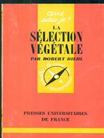 La selection vegetale