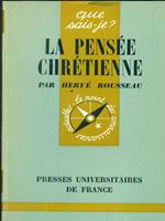 La pensee chretienne