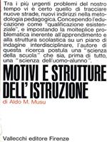 Motivi e strutture dell'istruzione