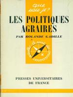 Les politiques agraires