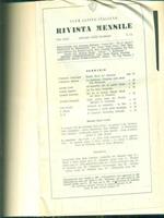 Rivista Mensile. Club Alpino Italiano. 1956-57