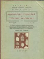 Morphologie et anatomie des vegetaux vasculaires