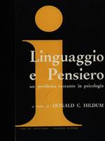 Linguaggio e pensiero