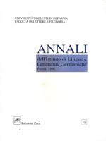 Annali dell'Istituo di Lingue e Letterature Germaniche. Parma, 1996. N. 10