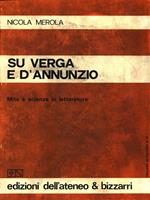 Su Verga e D'Annunzio