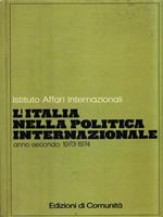 L' Italia nella politica internazionale. Anno secondo: 1973-1974