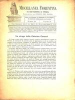 Miscellanea fiorentina di erudizione e storia. Numero 24 Volume II