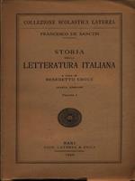 Storia della letteratura italiana vol. I