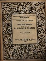 La filosofia moderna vol. V