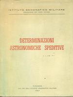 Determinazioni astronomiche speditive