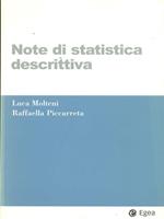 Note di statistica descrittiva