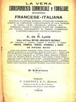 La vera corrispondenza commerciale e famigliare moderna Francese-Italiana