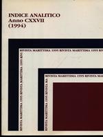 Indice analitico anno CXXVII - 1994
