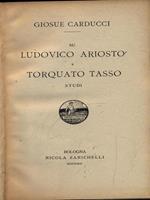 Su Ludovico Ariosto e Torquato Tasso