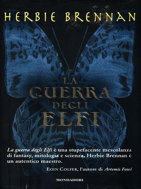 La guerra degli elfi - Herbie Brennan - copertina