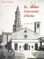 Le Abazie Cistersensi d'Italia (Sec. XII-XIV)