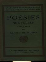 Poesies nouvelles 1836 a 1852