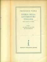 Storia della letteratura italiana. Volume I