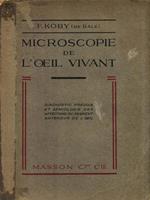 Microscopie de l'oeil vivant